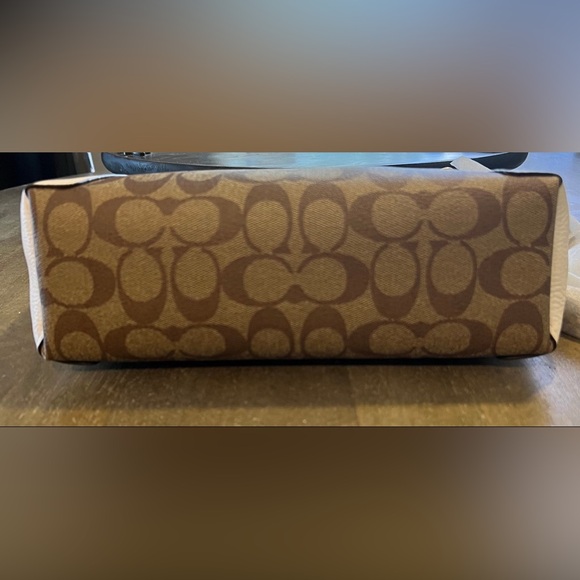 Coach KACEY SATCHEL IN COLORBLOCK SIGNATURE CANVAS - Picture 7 of 14